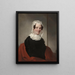 Lydia Coit Terry Mme Eliphalet Terry - Samuel Finley Breese Morse — quadro incorniciato alla parete
