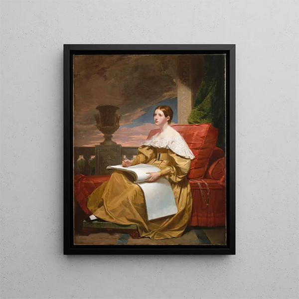 Susan Walker Morse La Muse - Samuel Finley Breese Morse — quadro incorniciato alla parete