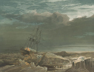 Samuel Gurney Cresswell - HMS Investigator in the pack.webp