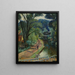 Un parco urbano a Parigi, Francia - Samuel Halpert — quadro incorniciato alla parete