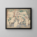 Bagni - Samuel Halpert — quadro incorniciato alla parete