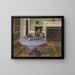 Interno di fattoria - Samuel Halpert — quadro incorniciato alla parete