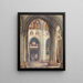 Cattedrale di Toledo - Samuel Halpert — quadro incorniciato alla parete