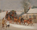 Il carro della Royal Mail di Londra nella neve - Samuel Henry Alken — vista dell’opera