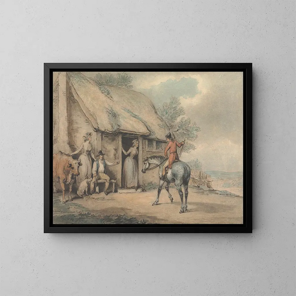 Retour à la maison - Samuel Howitt — quadro incorniciato alla parete
