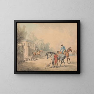 Samuel Howitt - Going out of Kennel.webp