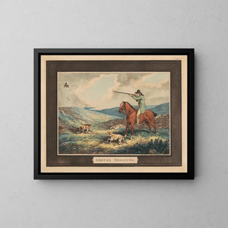 Tir au faisan - Samuel Howitt — quadro incorniciato alla parete