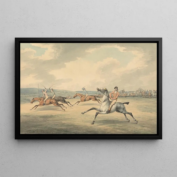 Scène di corsa - Samuel Howitt — quadro incorniciato alla parete