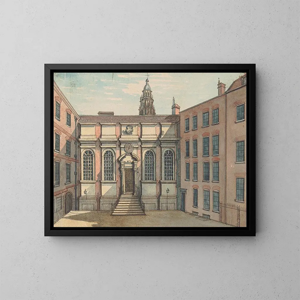 L'auberge de Clements - Samuel Ireland — quadro incorniciato alla parete