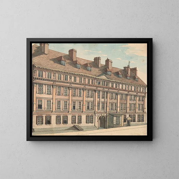 L'auberge de Furnival - Samuel Ireland — quadro incorniciato alla parete