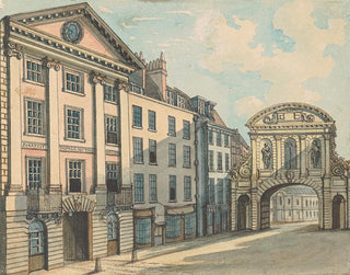 Porta del Middle Temple - Samuel Ireland — vista dell’opera