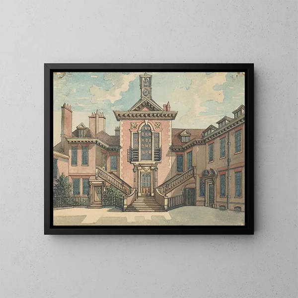 L'Auberge des Sergents - Samuel Ireland — quadro incorniciato alla parete