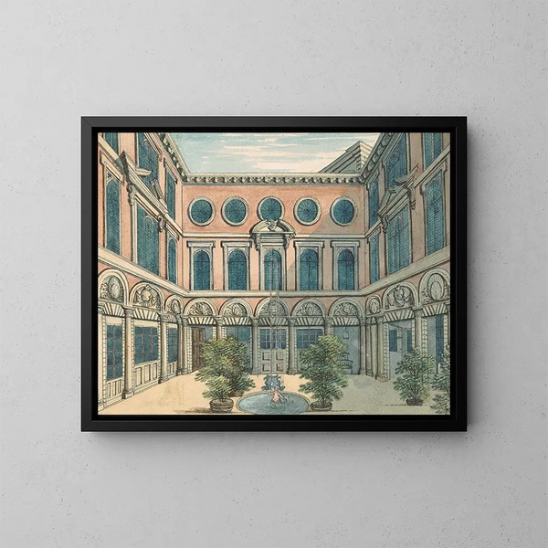 Hôtel des chandeliers de suif - Samuel Ireland — quadro incorniciato alla parete