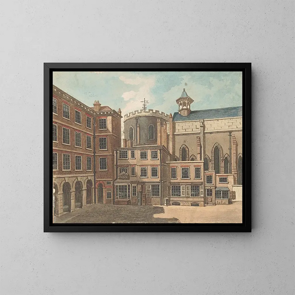 Chiesa del Tempio - Samuel Ireland — quadro incorniciato alla parete