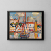 Bateaux au port - Samuel John Peploe — quadro incorniciato alla parete