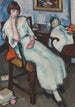 Jeune fille en blanc - Samuel John Peploe — vista dell’opera