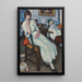 Jeune fille en blanc - Samuel John Peploe — quadro incorniciato alla parete