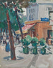 Giardini di Lussemburgo a Parigi - Samuel John Peploe — vista dell’opera