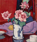 Vaso cinese con rose rosa - Samuel John Peploe — vista dell’opera