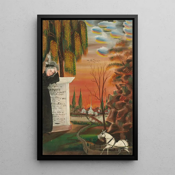 Mémorial de la famiglia Eaton - Samuel Jordan — quadro incorniciato alla parete