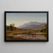 che attraversa il ruscello, Montagne di Franconia, New Hampshire - Samuel Lancaster Gerry — quadro incorniciato alla parete