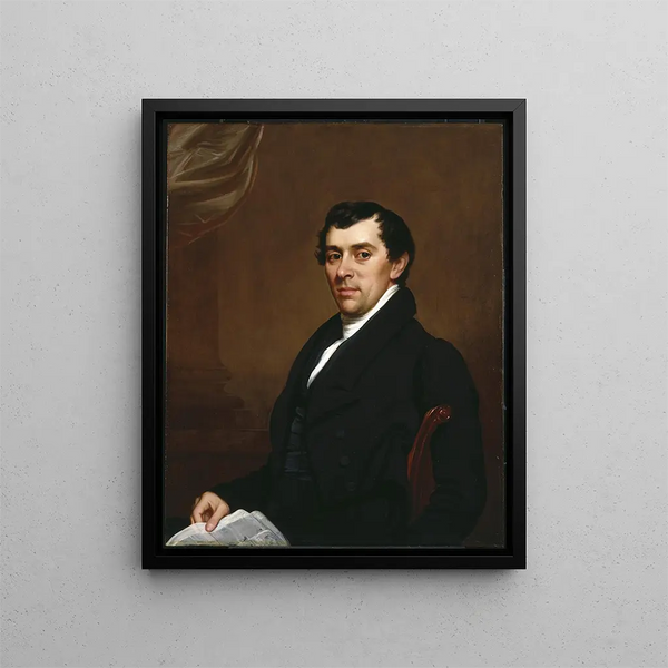 David Leavitt - Samuel Lovett Waldo — quadro incorniciato alla parete