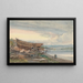Costruzione di barche sul Teign - Samuel Lucas — quadro incorniciato alla parete