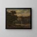 Schizzo dal vero nel parco di Sion - Samuel Palmer — quadro incorniciato alla parete