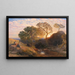 Tramonto - Samuel Palmer — quadro incorniciato alla parete