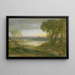 Il coprifuoco - Samuel Palmer — quadro incorniciato alla parete
