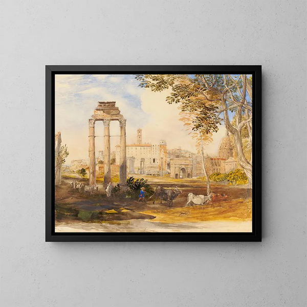 Le Forum romano - Samuel Palmer — quadro incorniciato alla parete