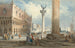 Vista del Palazzo Ducale verso Riva degli Schiavoni, Venezia - Samuel Prout — vista dell’opera