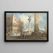 Vista del Palazzo Ducale verso Riva degli Schiavoni, Venezia - Samuel Prout — quadro incorniciato alla parete