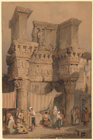 Samuel Prout - The Forum of Nerva Rome.webp