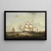 La gazelle entrant dans la Mersey - Samuel Walters — quadro incorniciato alla parete