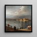 San Cristoforo, San Michele e Murano da Fondamenta Nuove a Venezia - Canaletto — quadro incorniciato alla parete