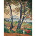 Riproduzione del dipinto Sanary, Vista sul Cap Sicié - Henri Lebasque