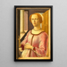 Portrait de Smeralda Bandinelli - Sandro Botticelli — quadro incorniciato alla parete