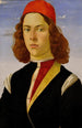 Portrait d'un jeune homme - Sandro Botticelli — vista dell’opera