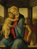 La Vierge à l'Enfant avec le petit saint Jean-Baptiste - Sandro Botticelli — vista dell’opera