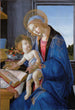 La Vierge à l'Enfant, La Madone du livre - Sandro Botticelli — vista dell’opera