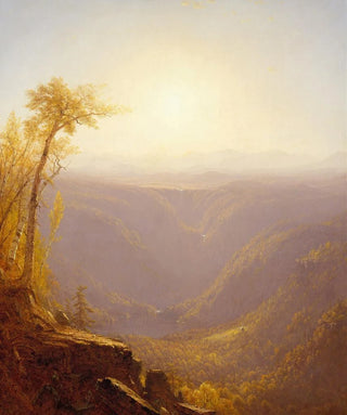 Sanford Robinson Gifford - A Gorge in the Mountains Kauterskill Clove.webp