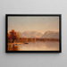 Lac Sunapee, New Hampshire - Sanford Robinson Gifford — quadro incorniciato alla parete