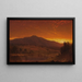 Crepuscolo - Sanford Robinson Gifford — quadro incorniciato alla parete