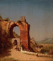 L'Arc de Néron à Tivoli - Sanford Robinson Gifford — vista dell’opera