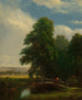 La rivière Darent, Kent, Angleterre - Sanford Robinson Gifford — vista dell’opera
