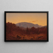 Crepuscolo su Hunter Mountain - Sanford Robinson Gifford — quadro incorniciato alla parete