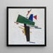 Sans titre - Kazimir Malevich — quadro incorniciato alla parete