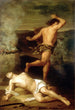 La Mort d'Abel - Santiago Rebull — vista dell’opera