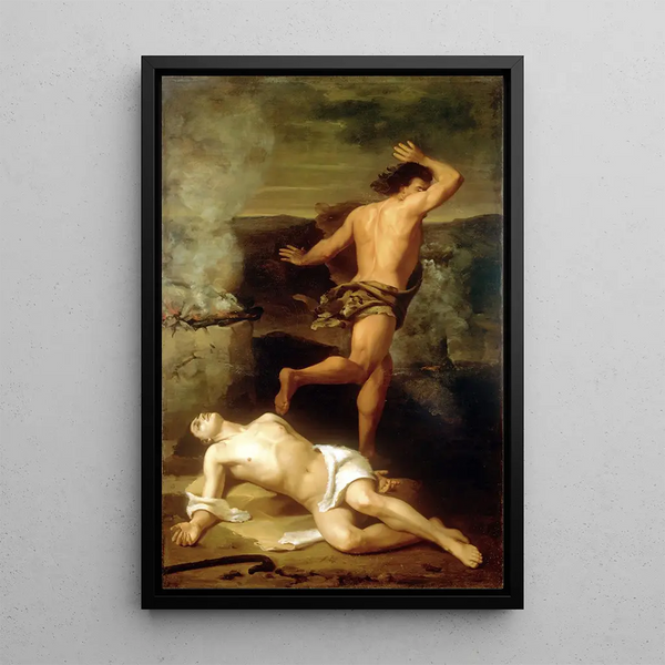 La Mort d'Abel - Santiago Rebull — quadro incorniciato alla parete